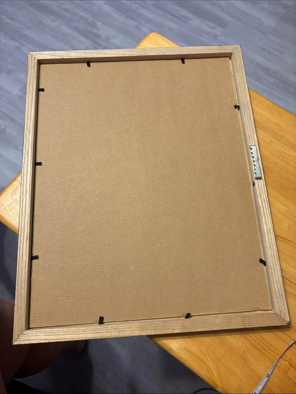 Black Wood Photo Frame - Classic Home Accent